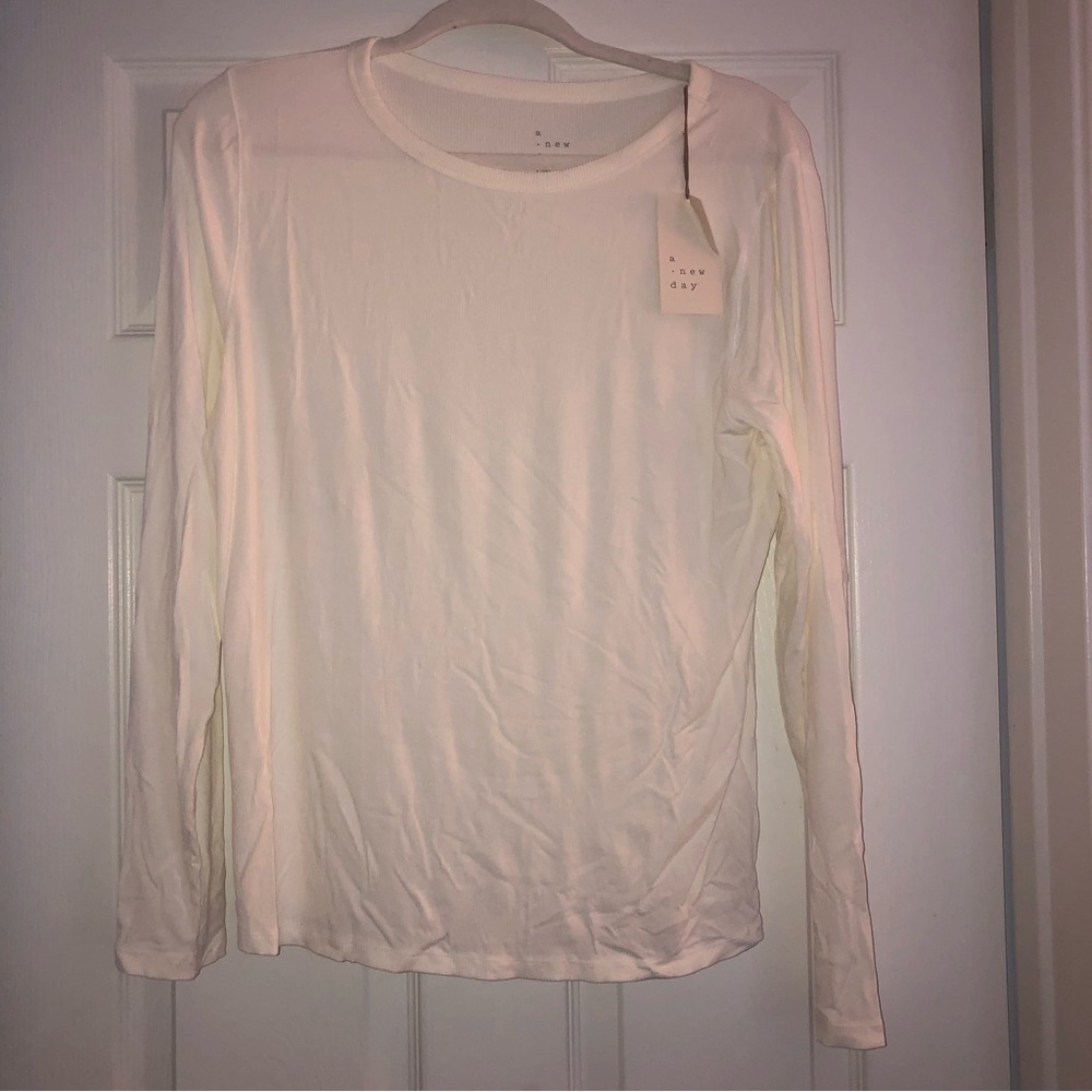 Classic ribbed long sleeve tee